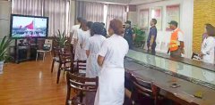 徐州市东方医院组织收看国庆70周年大会、阅兵和群众游行实况直播