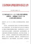 祝贺！徐州市中医院被授予“江苏省文明单位”荣誉称号