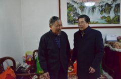 春节前夕 徐医附院领导看望慰问离休老同志