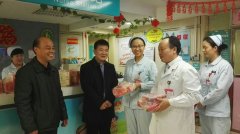 徐州儿童医院领导春节前夕慰问一线值班职工